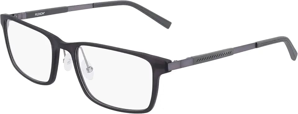Flexon EP8008 033 Dark Grey Eyewear Man Ultem, Rectangle, 55
