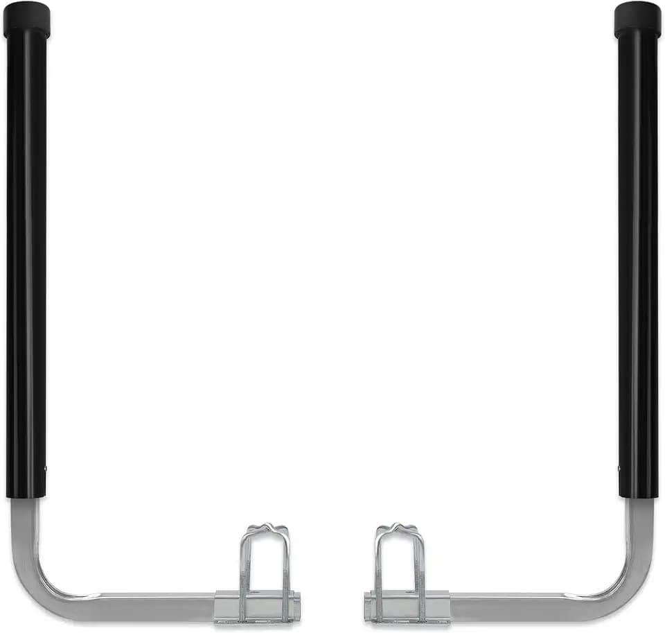JY PERFORMANCE Boat Trailer Guide-ons, 40"/48" Adjustable, Rustproof Electro-Galvanized Steel Trailer Guide ons, Trailer Guides with PVC Pipes, for Ski Boat, Fishing Boat, Sailboat Trailer 2PCS