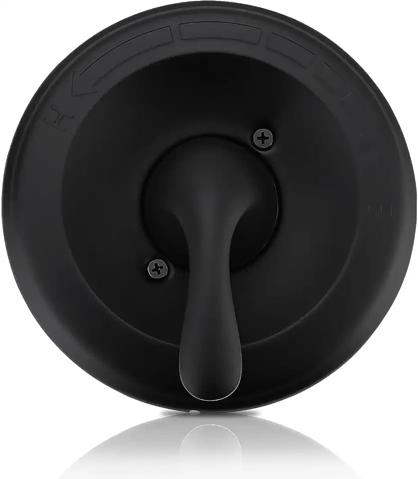 T13020-BL Matte Black Shower Handle, Replacement for Delta Classic 13/14 Series Single-Function Shower Valve Trim Kit, Fit R10000 Series Shower Valve (Cartridge not Included)