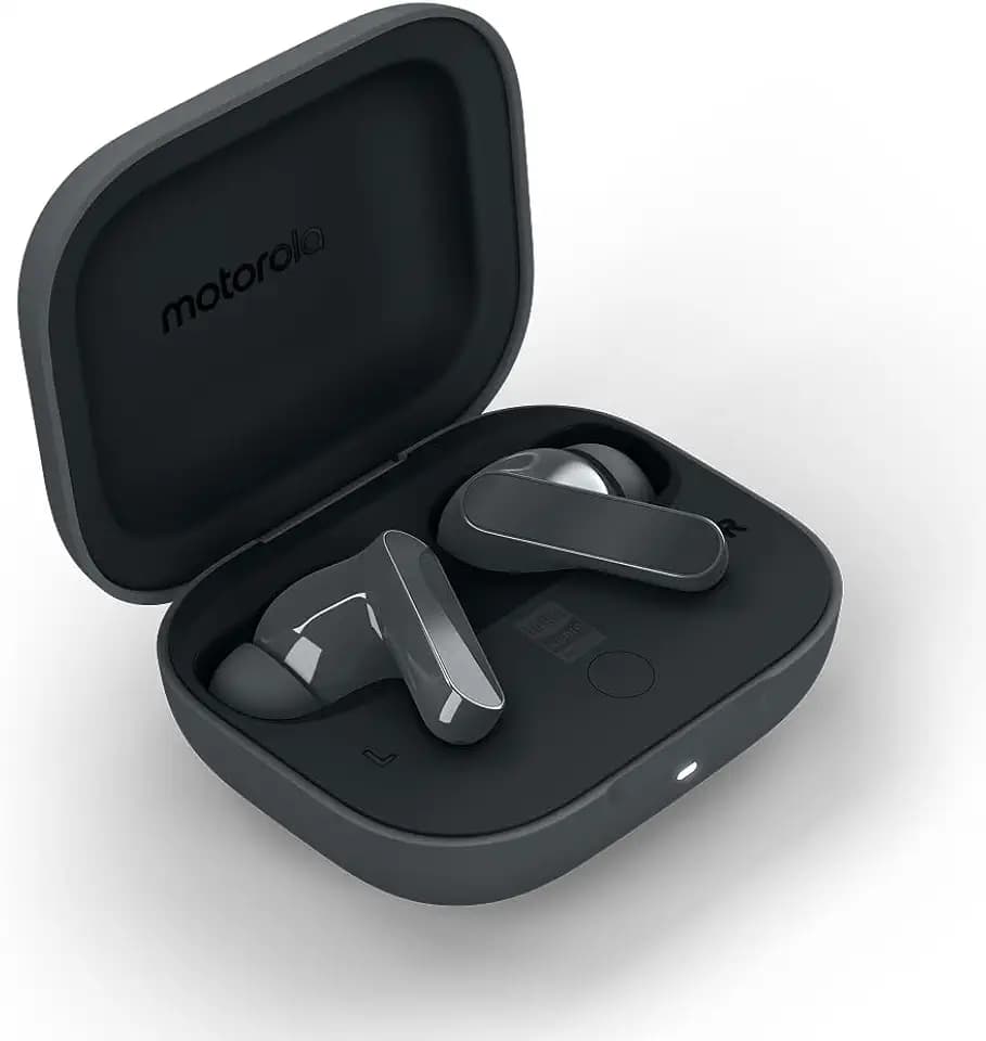 Motorola moto buds bass Bluetooth Kopfhörer Dark Shadow