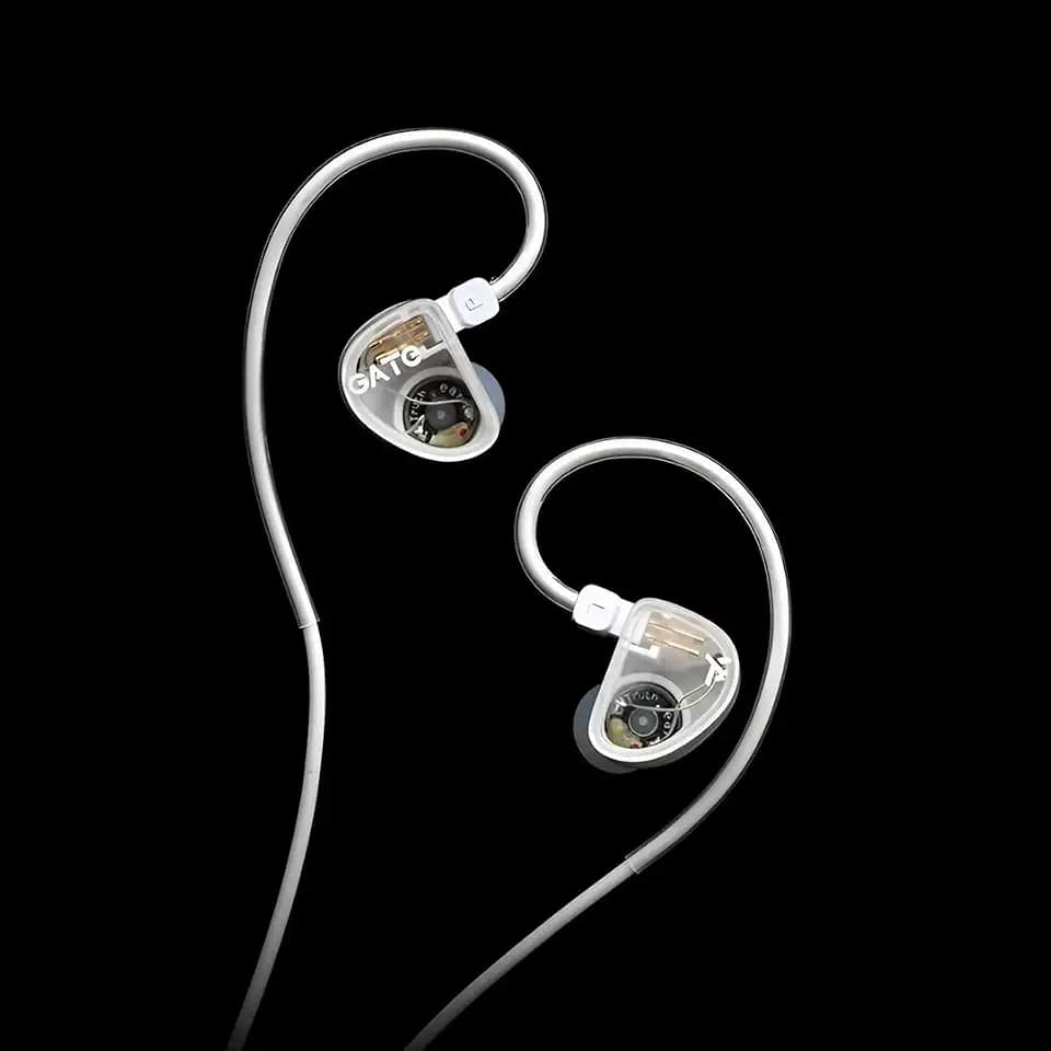 TRUTHEAR Gate In-Ear Monitor | Weiß | In-Ear Wired Monitor Headset für Bühne, Studio oder Audiofil