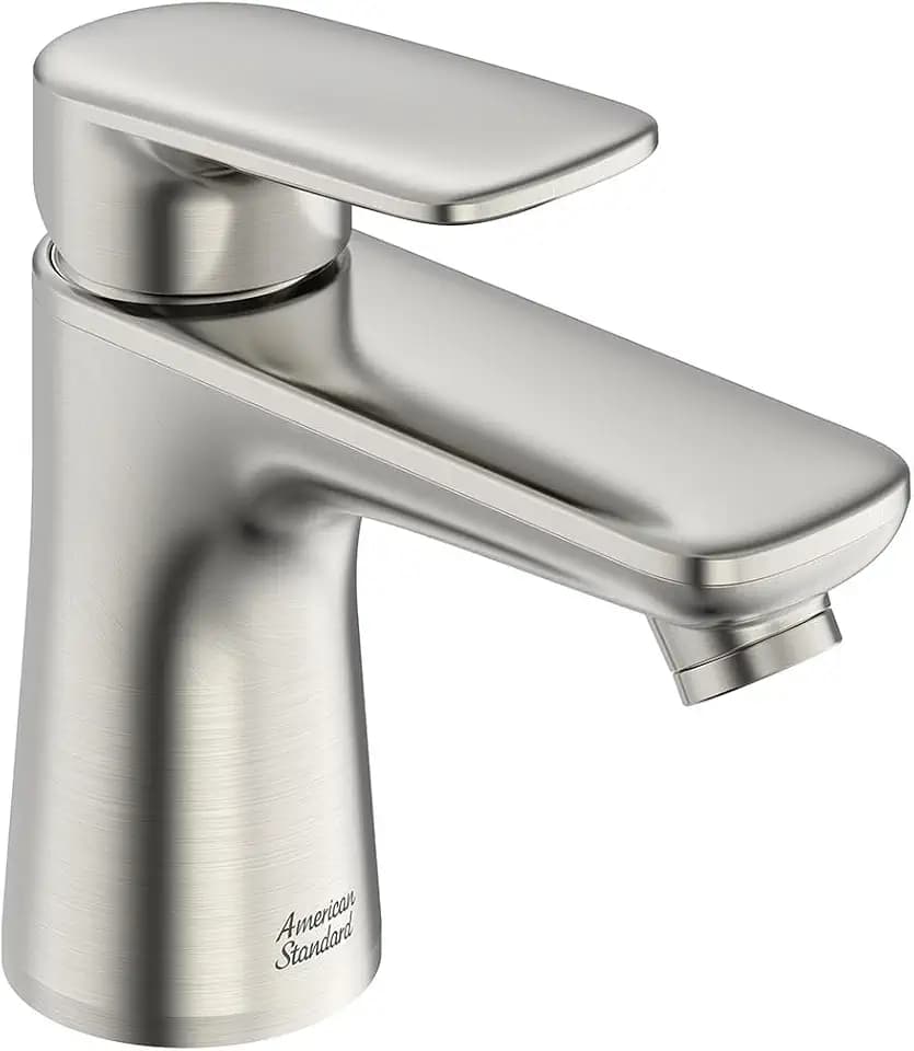 American Standard 7061131.295 Aspirations Single-Handle Petite Bathroom Faucet, 1.2 GPM, Brushed Nickel