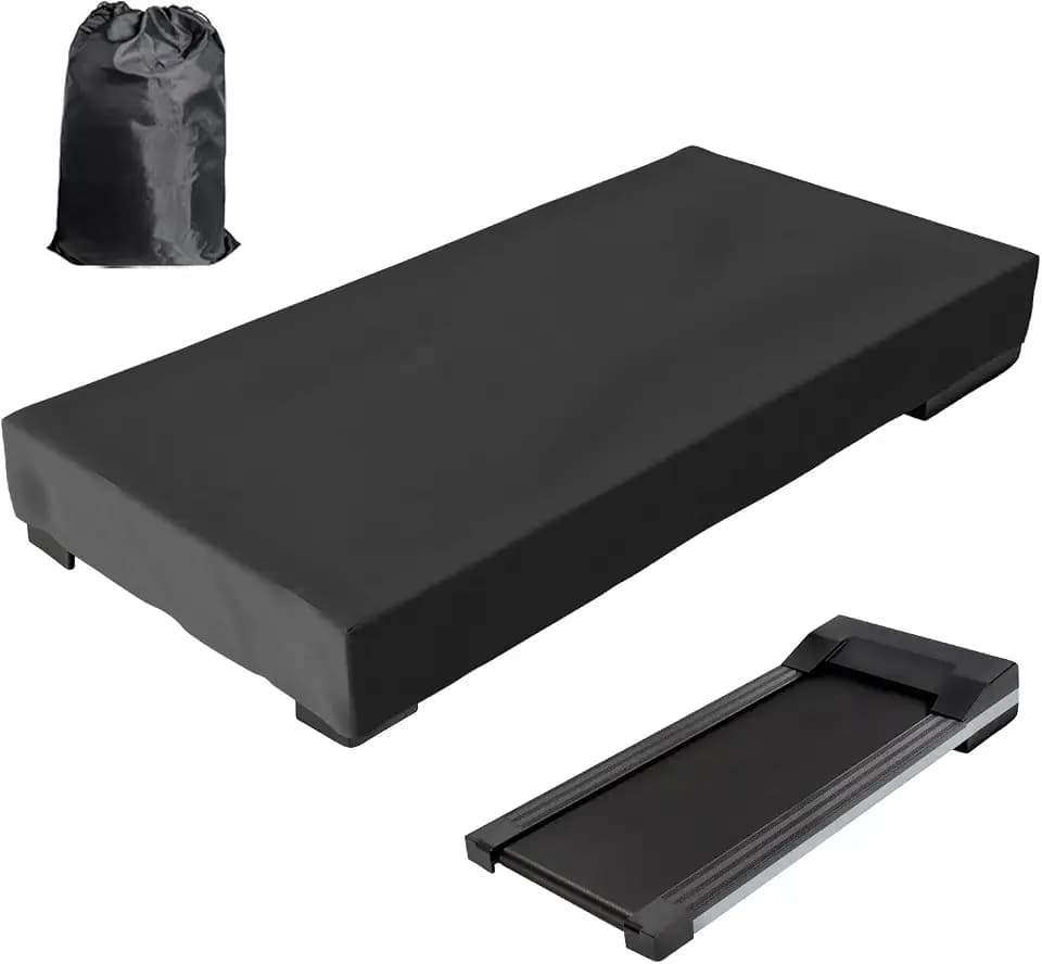 Walking Pad Cover Waterproof Outdoor, Under Desk Treadmill Cover indoor- Folding Treadmill and Office Under Desk Smart Walking Running Machine (55"L x 28"W x 6"H)
