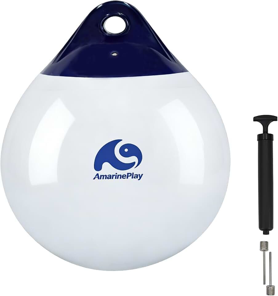 Boat Buoy Ball Anchor Buoy Float,9/12/15/18/25Inch Round Boat Fender Ball