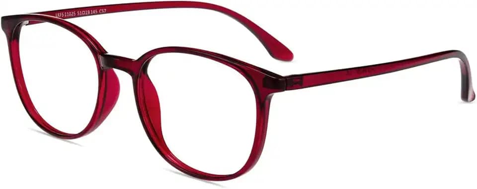 Firmoo Lesebrille 2.0x Damen Herren TR90 Blaulichtfilter Brille mit Stärke