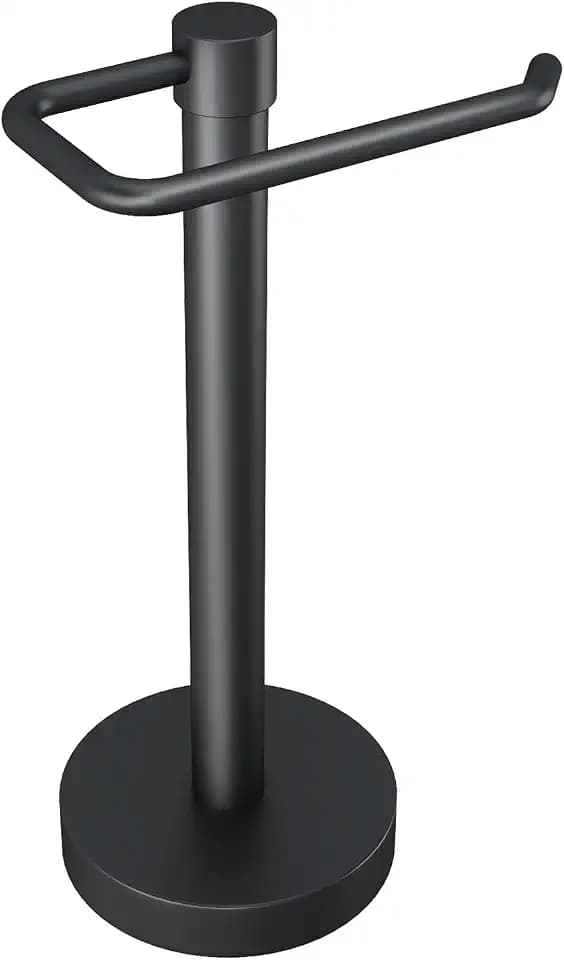 YUMORE Hand Towel Holder Stand Countertop, Pro Max Matte Black