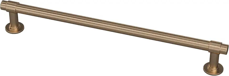 Franklin Brass 10 Pack Champagne Bronze Gold Cabinet Handles 7-9/16 inch (192mm) Kitchen Cabinet Handles and Drawer Pulls for Cupboards and Dressers | Francisco Collection