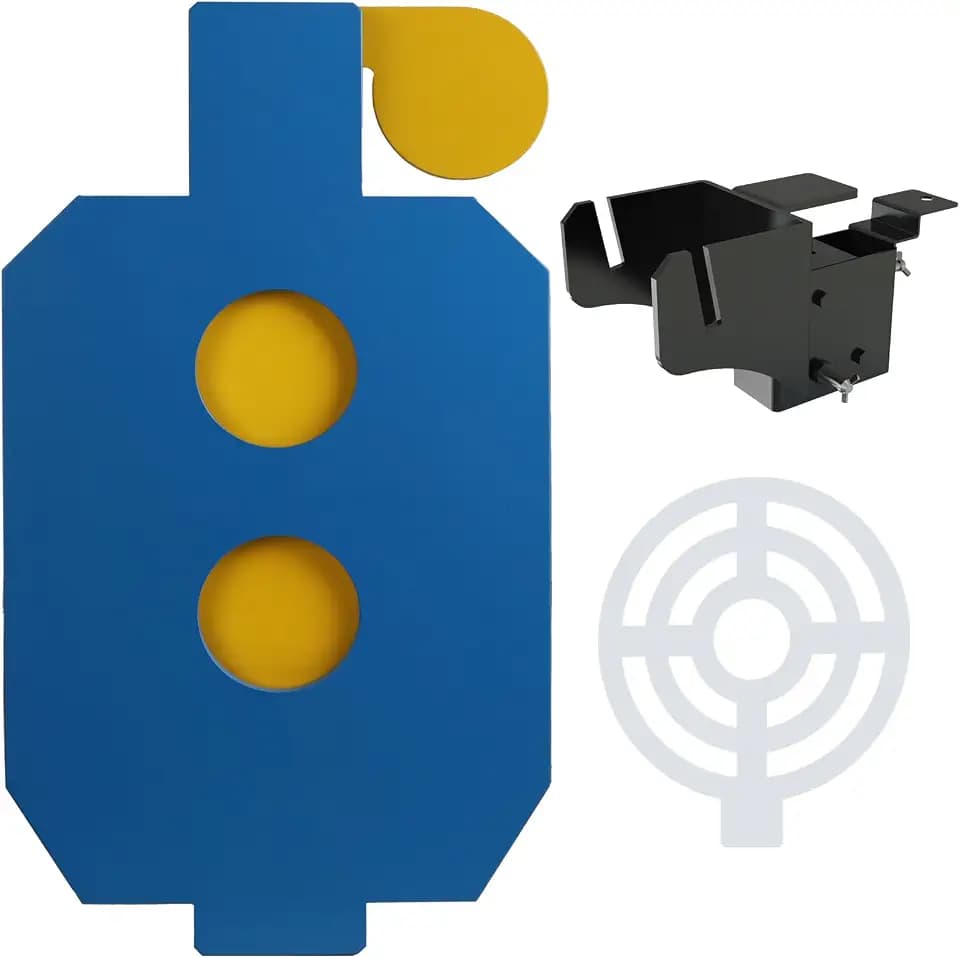 AR500 Steel Targets for Shooting, 1/2'' or 3/8'' Thick Hostage Target