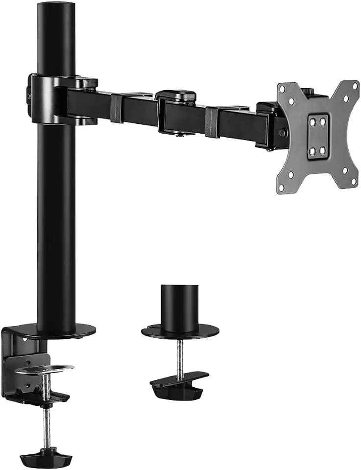 LogiLink BP0105 - Monitorhalterung, 17–32", Stahl, Armlänge: 380 mm, Schwarz