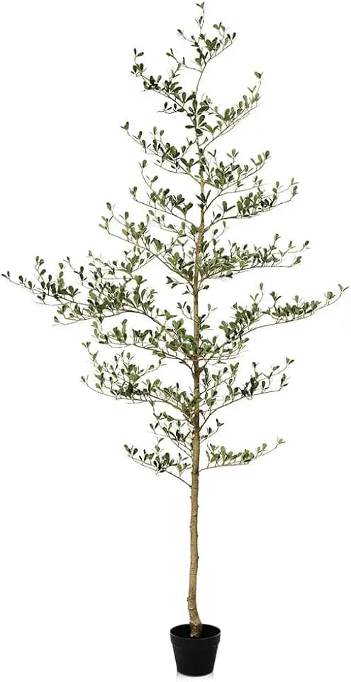 Verinatural 6ft Shady Lady Faux Tree, Artificial Black Olive Tree