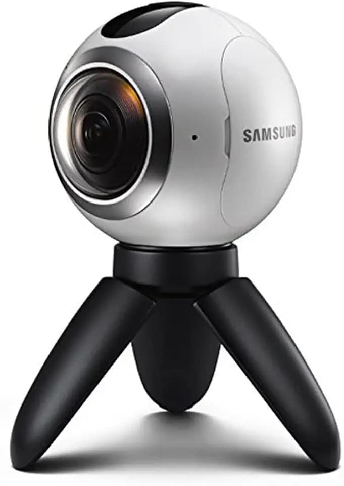 Samsung Gear 360 Kamera angeschlossen High Resolution, Weiß