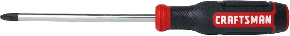 CRAFTSMAN Screwdriver, Phillips, Bi-Material, PH #3 X 6 Inch (CMHT65057N)
