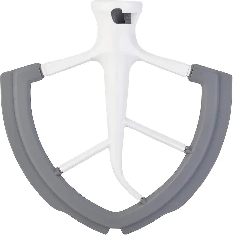 Flex Edge Beater for KitchenAid 6 Qt Bowl-Lift Stand Mixer, Silicone Edge
