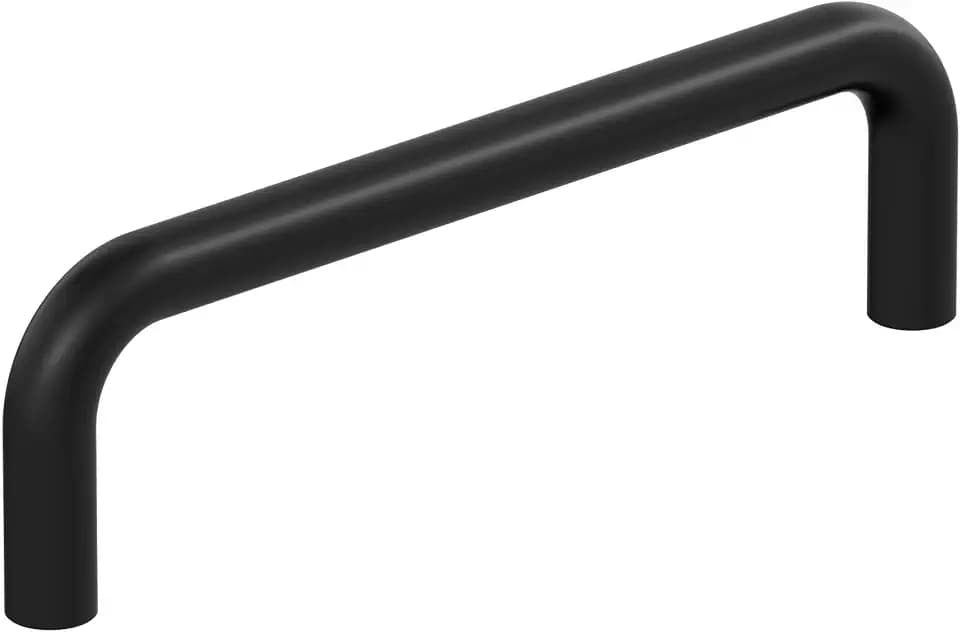 Amerock 10 Pack 4" Wire Pulls Matte Black Drawer Pull