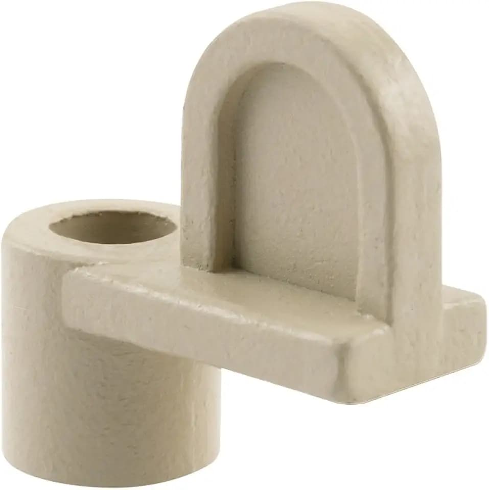 Prime-Line L 5693 5/16 In. Diecast Clip, Almond (12 Pack)