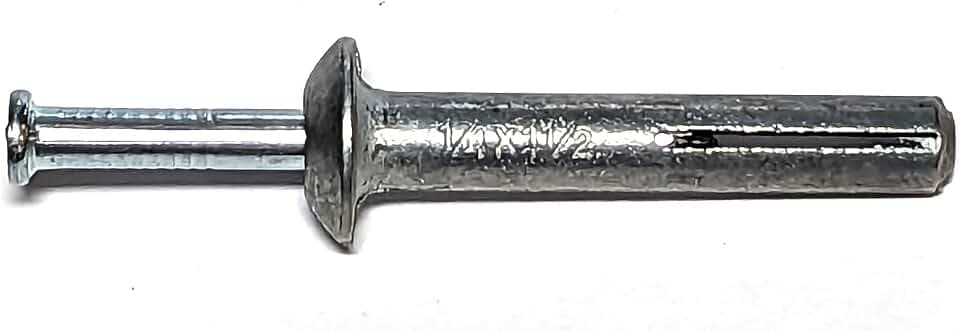 CONFAST 1/4" x 1-1/2" Hammer Drive Nail in Anchor (100 per Box)