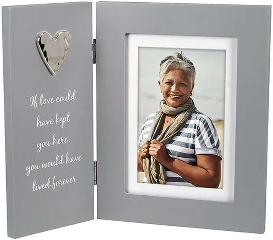 Malden Memorial Picture Frame, 4x6 or 5x7, Gray
