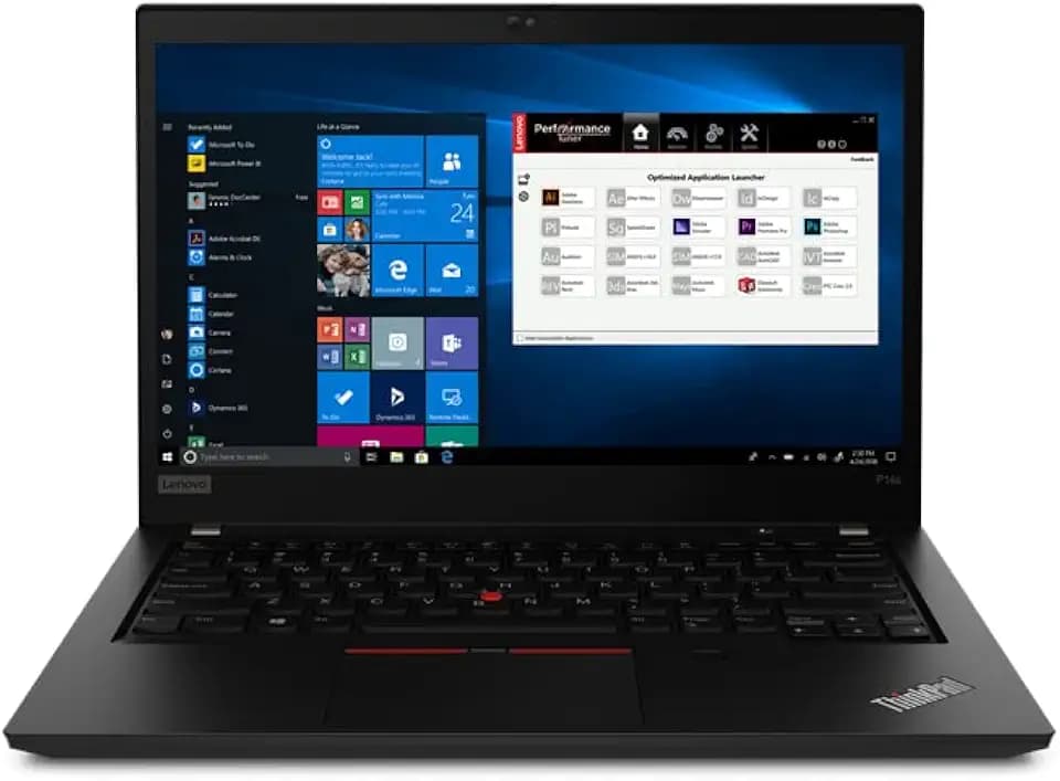 Lenovo ThinkPad P14s Notebook 35,6 cm (14 Zoll) Touchscreen Full HD AMD Ryzen 7 PRO 16 GB DDR4-SDRAM 512 GB SSD Wi-Fi 6 (802.11ax) Windows 11 Schwarz, 21A0008MGE