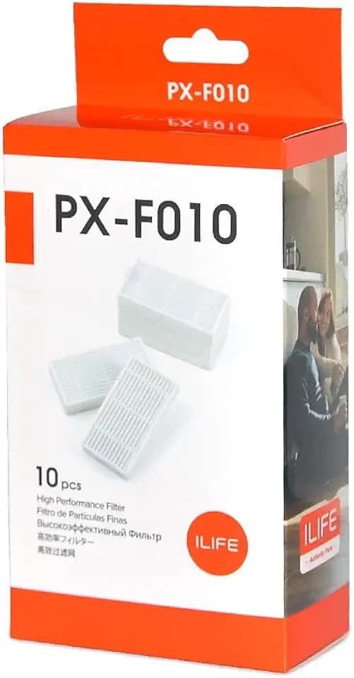 ILIFE Robot Vacuum Replacement Filters, 10 Pcs, PX-F010