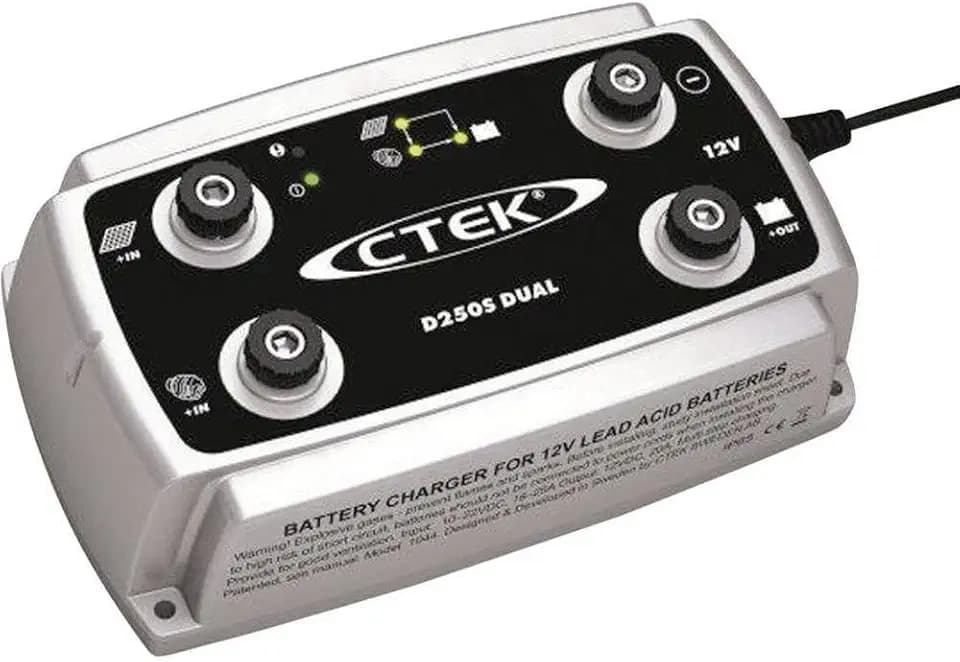 CTEK 40-186 12V DC/Battery Charger and Maintainer, Black
