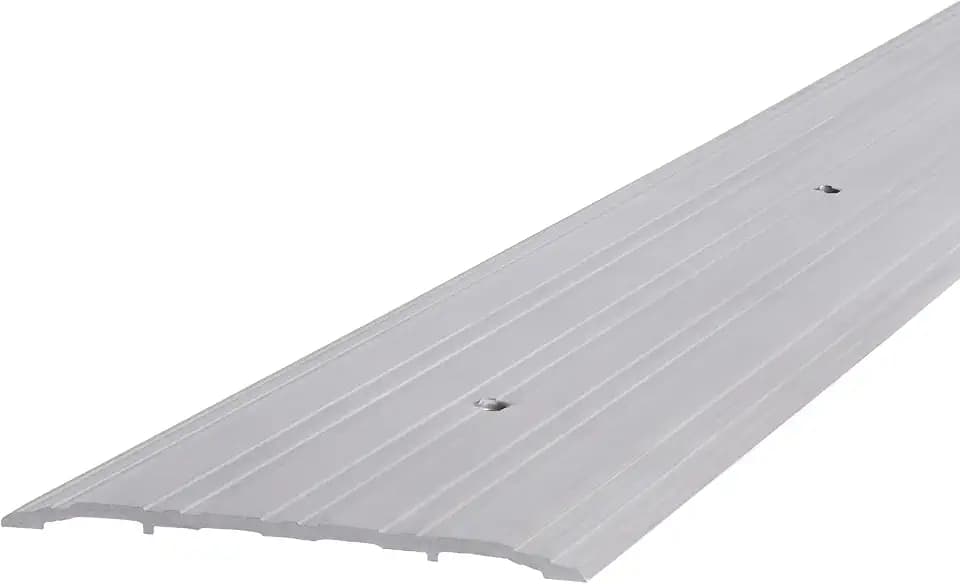MD Building Aluminum Flat-Profile Commercial Threshold, Silver, 36in