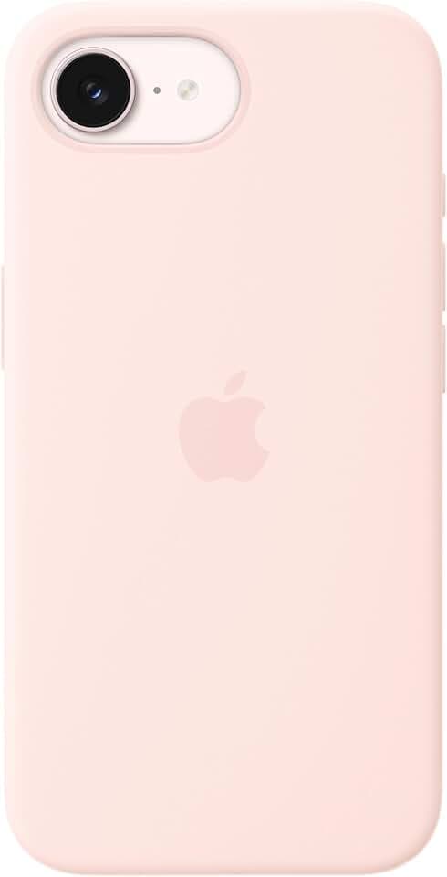 Apple iPhone 17e Silikon Case mit MagSafe – Hellrosa 