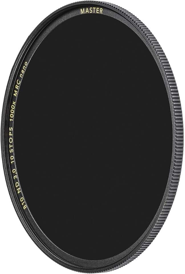 B+W Graufilter ND 3,0 MRC Nano Master 77mm (16x vergütet, Slim, Premium)