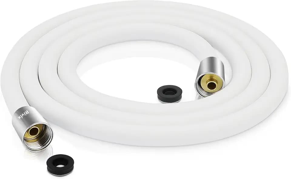 Extra Long Replacement Shower Hose Extension Handheld Shower Head Hose 118 Inches Flexible and Durable with Brass Insert and Nut rv shower head with hose
