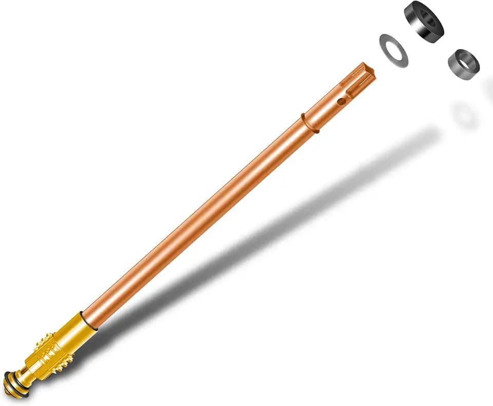 123-0092 Stem Assembly for 500 Series Mansfield Style Full-turn Hydrants from 1970 to 2006, 10-inch Overall Length, Prevent Leakage