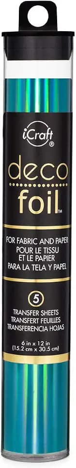Deco Foil 6"X12" SLPR, Glass Slipper