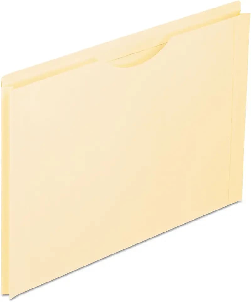 Pendaflex 23100 Pendaflex Double-Ply Tabbed File Jacket w/1" Expansion, Lgl, Manila, 50/Bx