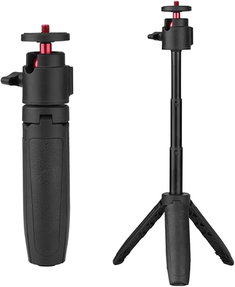 HUAYUWA Verlängerungsstange, verstellbarer Selfie-Stick für Insta360 X5/X4/X3/X2/GO3, kardanische Verlängerungsstange, kompatibel mit DJI Action5/Action4/Pocket3 Action-Halterungshalter (30,5 cm)