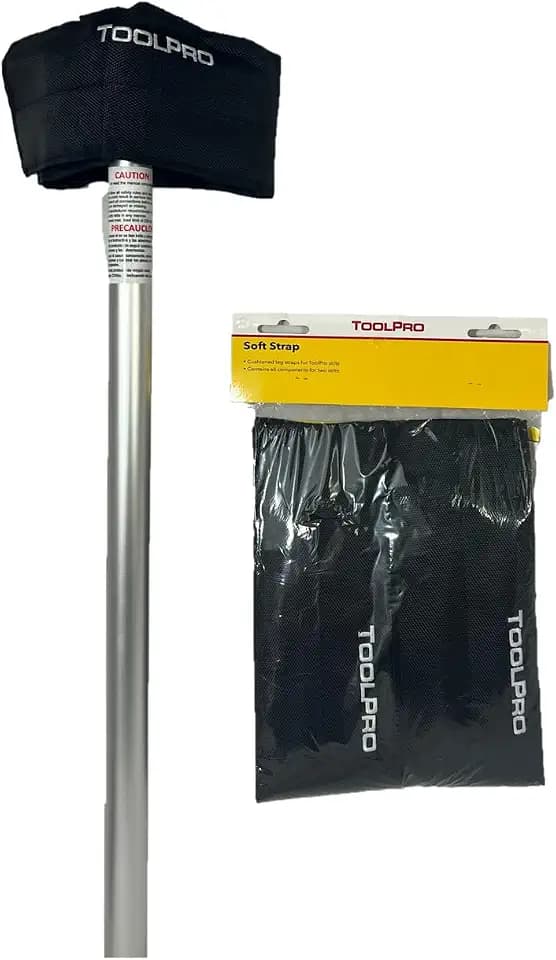 ToolPro Replacement Padded Velcro Soft Strap Kit - Easy On Site Replacement & Installation - Heavy Duty - Designed for All Day Use - 1 Pair