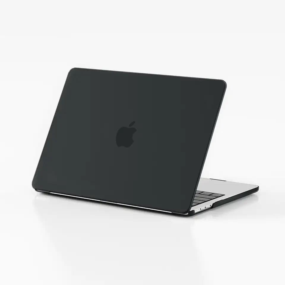 Hülle kompatibel mit 13" MacBook Pro M2 M1 A2338 A2251 A2289 A2159 A1989 A1708 A1706, Ausgabe 2016-2022, Schutzhülle Hart Case, Mattschwarz