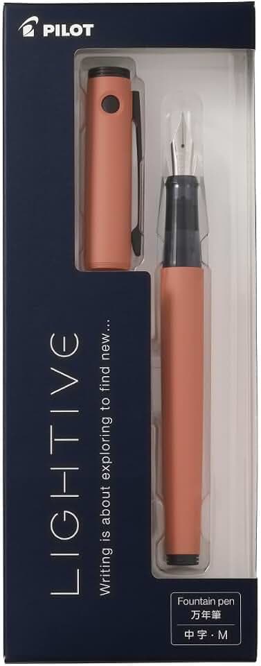 Pilot Fountain Pen Lightive Medium Nib Coral PFLT1CORM PILOT