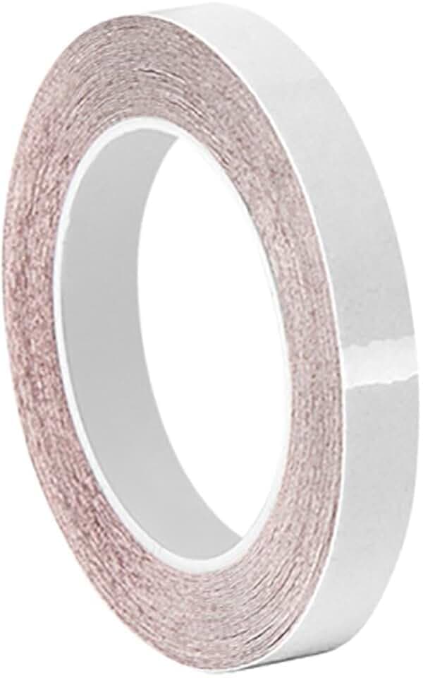 TapeCase 0.25-5-3M 5557 White Polyester/Paper/Acrylic Adhesive Water Contact Indicator Tape, 0.01" Thickness, 5 yd Length, 0.25" Width