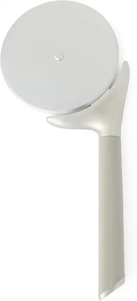 Calphalon Prime Edge Stainless Steel Pizza Cutter w/Thermoplastic Rubber Handle - Taupe