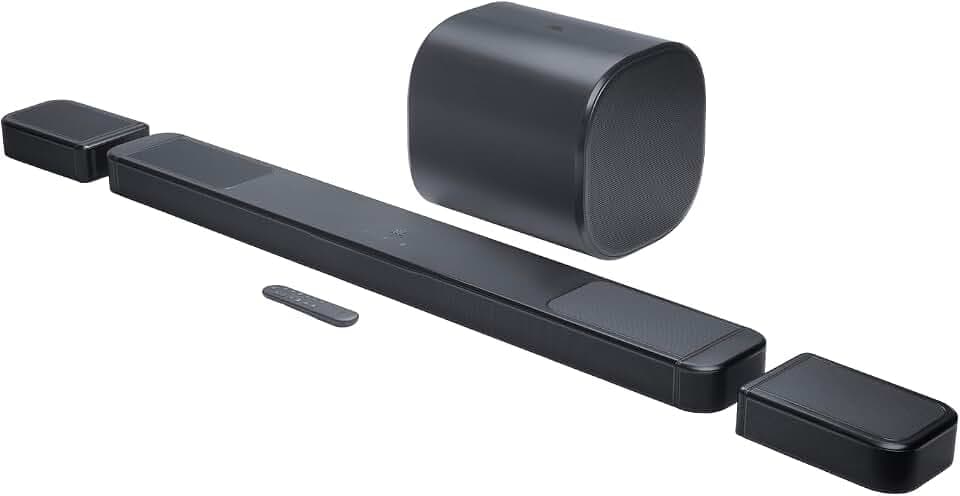JBL Bar 500 MK2, 5.1‑Kanal Bluetooth‑Soundbar für TV, Schwarz
