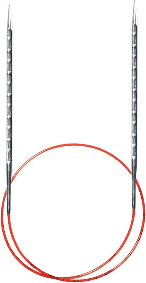 addiNovel (aka Rocket 2 Squared) Ergonomic Circular Knitting Needles with Red Cord (EU Version) 32in (80cm) US 2 (2.75mm)