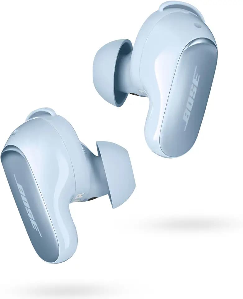 Bose QuietComfort Ultra kabellose Noise-Cancelling Earbuds, Bluetooth-Earbuds für Spatial-Audio, erstklassiges Noise-Cancelling, Bluetooth-Earbuds für Sport, Mondstein-Blau - Limited Edition