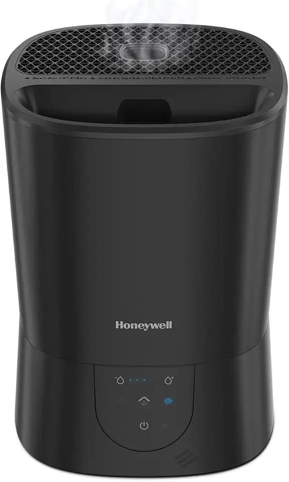 Honeywell Easy-to-Care Filter Free Warm Mist Humidifier, Black