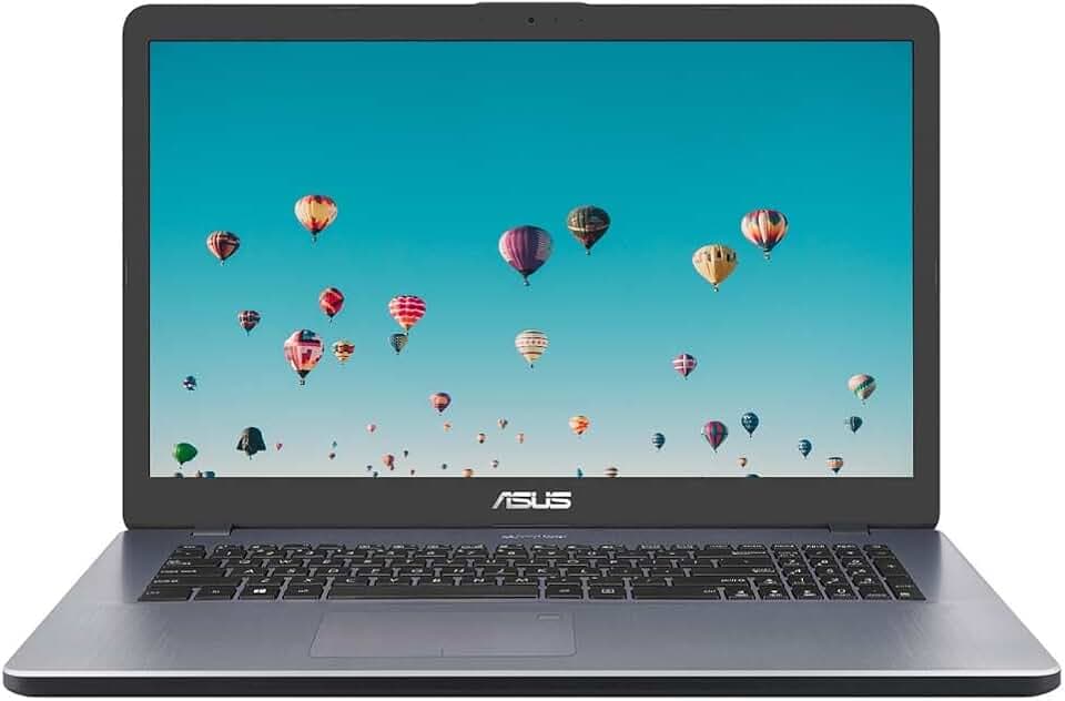 ASUS VivoBook X705MA HD+ 17,3 Zoll Laptop (Intel Pentium N5000, 8 GB RAM, 1 TB Festplatte, Windows 10), X705MA-BX019T, Sterngrau, 17.3"