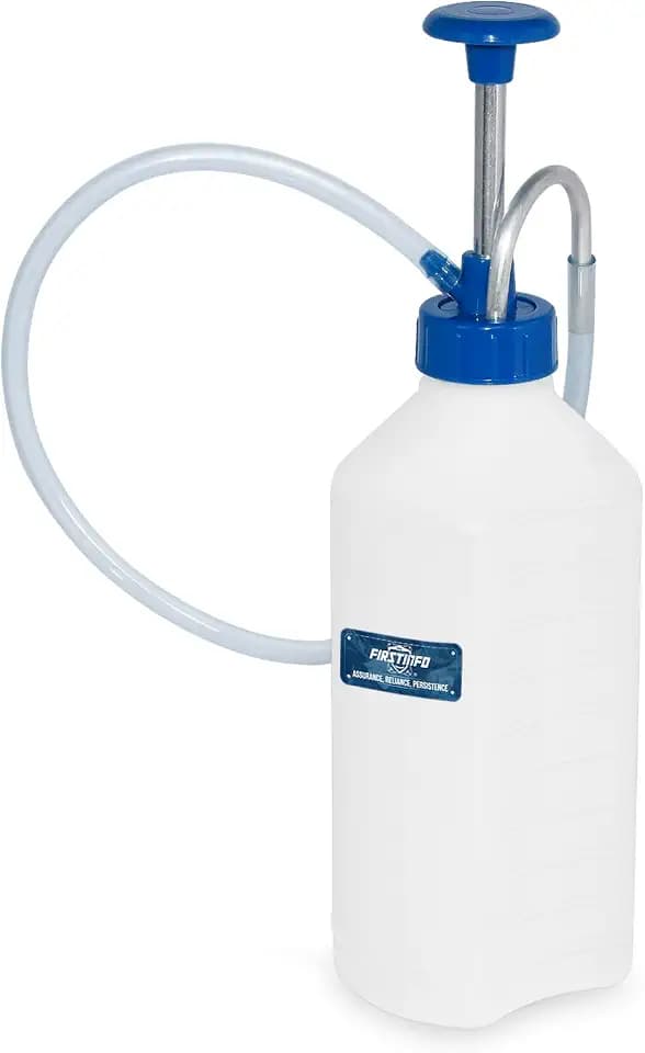 FIRSTINFO Ölabsaugpumpe 1L, Handpumpe für Öl Diesel Kfz Motorrad A1122