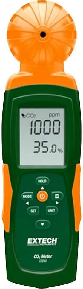 EXTECH Innenraum-Luftqualitätsmessgerät und Kohlendioxid-Messgerät, 1 Stück, CO240