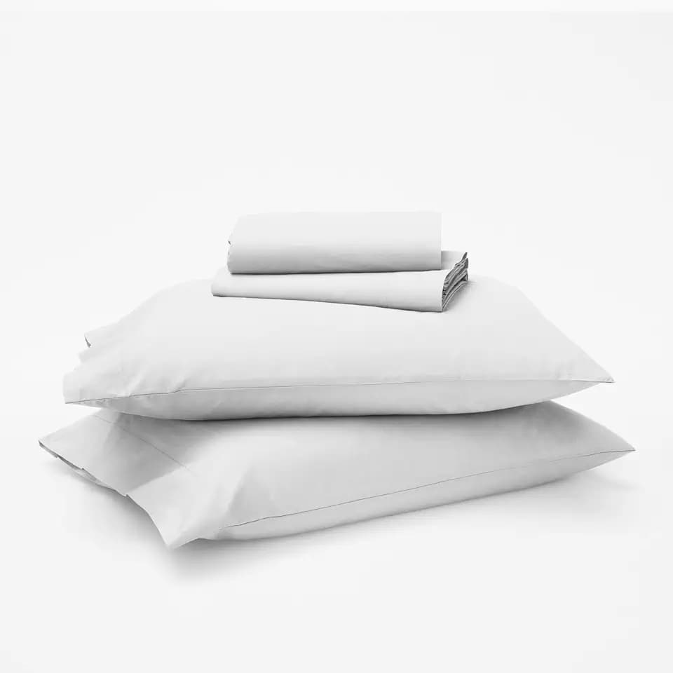 Tuft & Needle Queen Supima Cotton Percale Sheet Set, Cloud