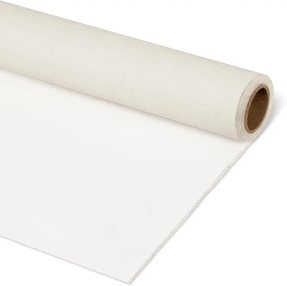 MotiMind Primed Cotton Canvas Roll, 6 Yards x 63'' Wide