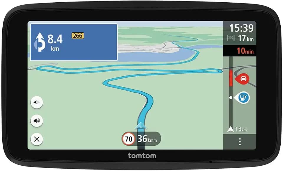 TomTom Pkw-Navi GO Classic Lite (6 Zoll, TomTom Traffic, Karten-Updates für Europa inklusive, Updates über Wi-Fi, integrierte, umkehrbare Halterung)