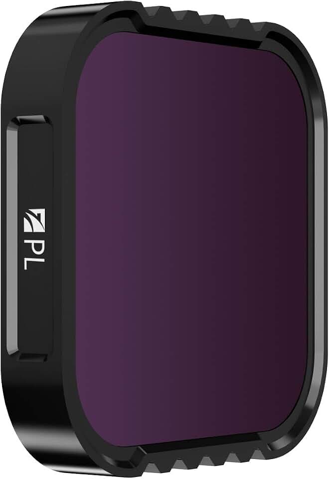 Freewell Multicoated Polarisator Filter Kompatibel mit Hero12, Hero11, Hero11 Mini, Hero10, Hero9 Schwarz