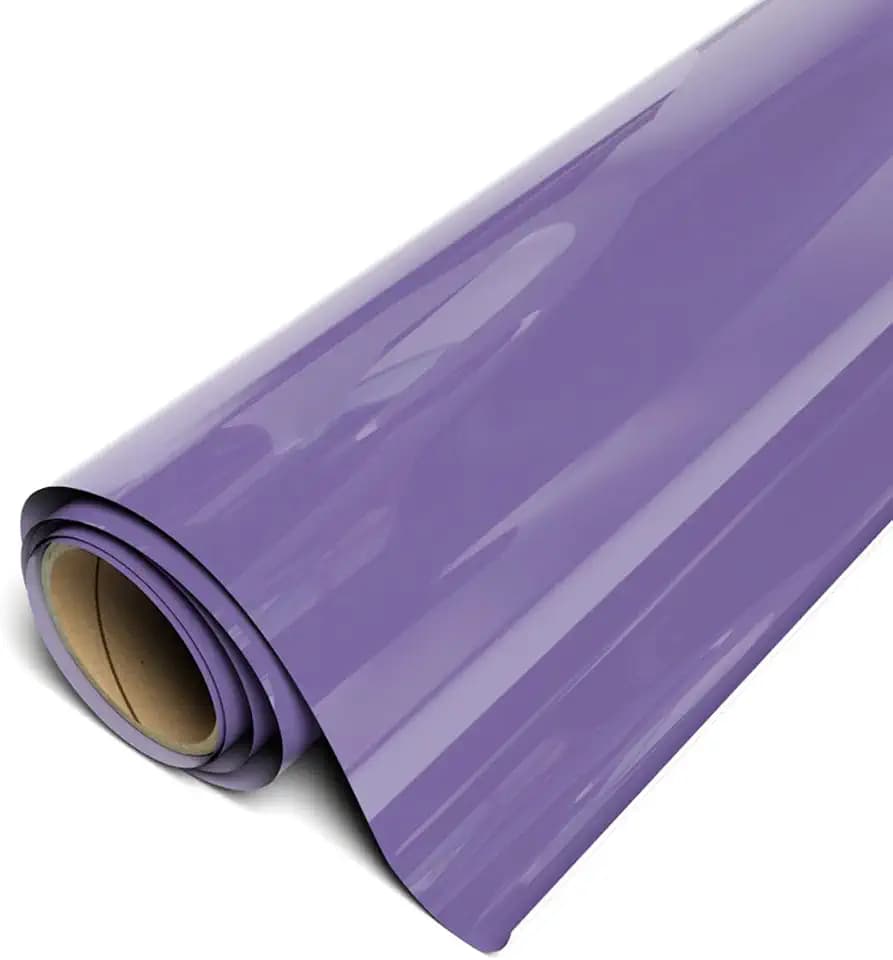 Siser EasyWeed Stretch Matte HTV 11.8" x 15FT Roll - (Wisteria - HEX #8272AD)