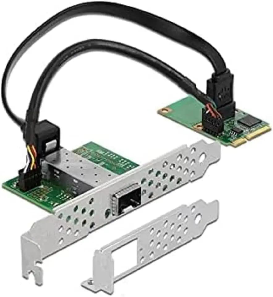 DELOCK Mini PCIe I/O PCIe Full Size 1 x SFP Gigabit LAN